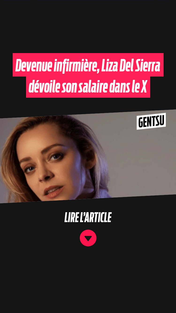 Vignettes Devenue infirmière, Liza Del Sierra dévoile son salaire dans le X  - Gentsu