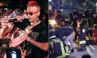 Six morts et une centaine de blessés lors d’un concert du rappeur italien Sfera Ebbasta !