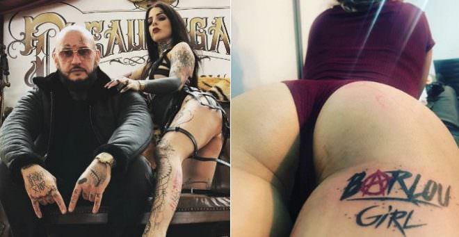 Seth Gueko répond violemment à un internaute qui critique le tatouage « Barlou » !