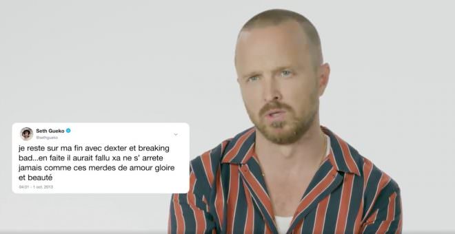 « Breaking Bad » : Aaron Paul répond à ses fans, dont Seth Gueko ! (Vidéo)