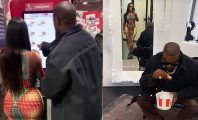 Hier soir à Paris, Kim Kardashian et Kanye West ont commandé un menu dans un KFC