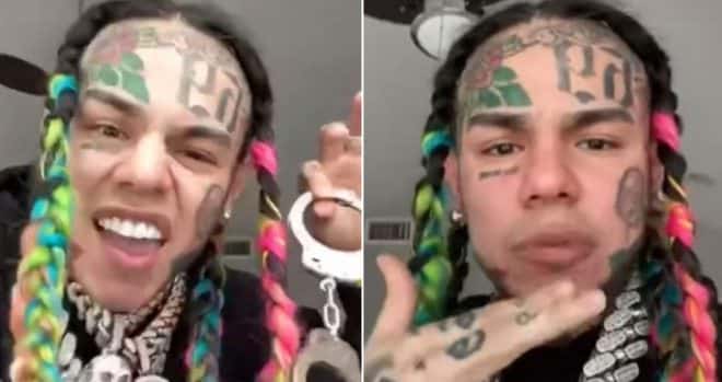 6ix9ine explose le record de spectateurs en live Instagram