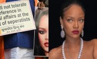 Rihanna pose topless avec le dieu Ganesh et scandalise l'Inde