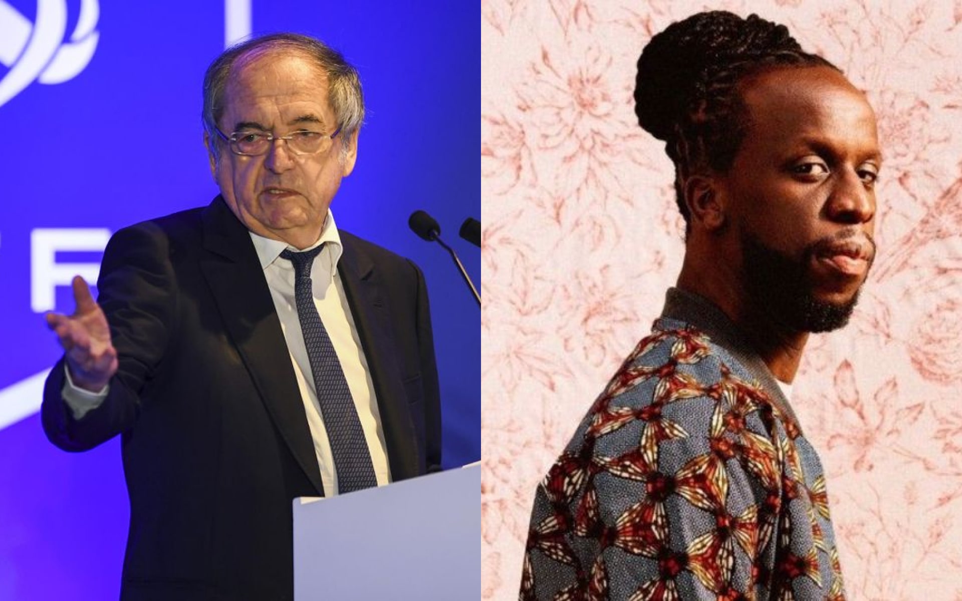 Noël Le Graët, le Président de la FFF, regrette le choix de Youssoupha pour l’hymne des Bleus