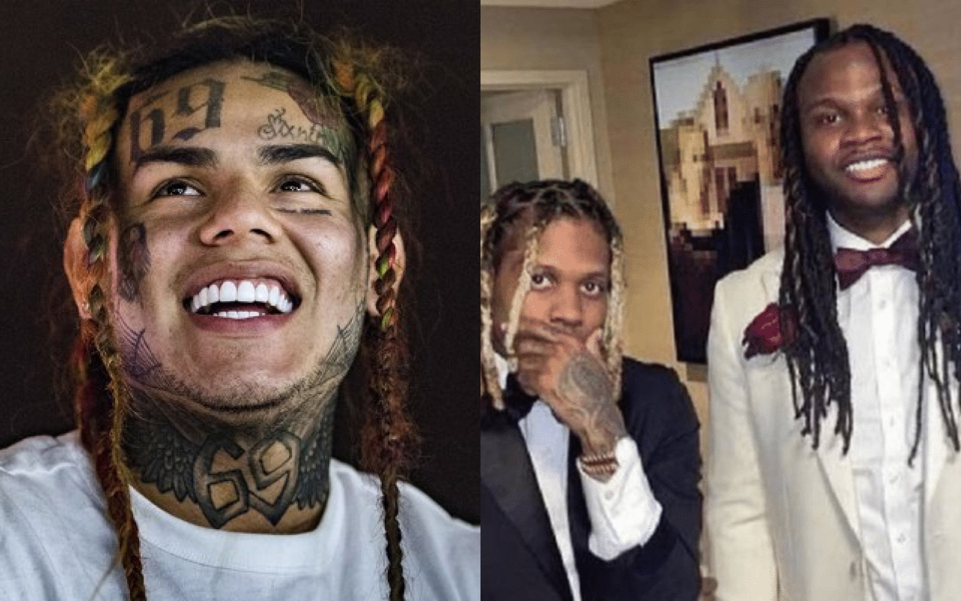 6ix9ine n’hésite pas à troller Lil Durk endeuillé par la disparition de son frère