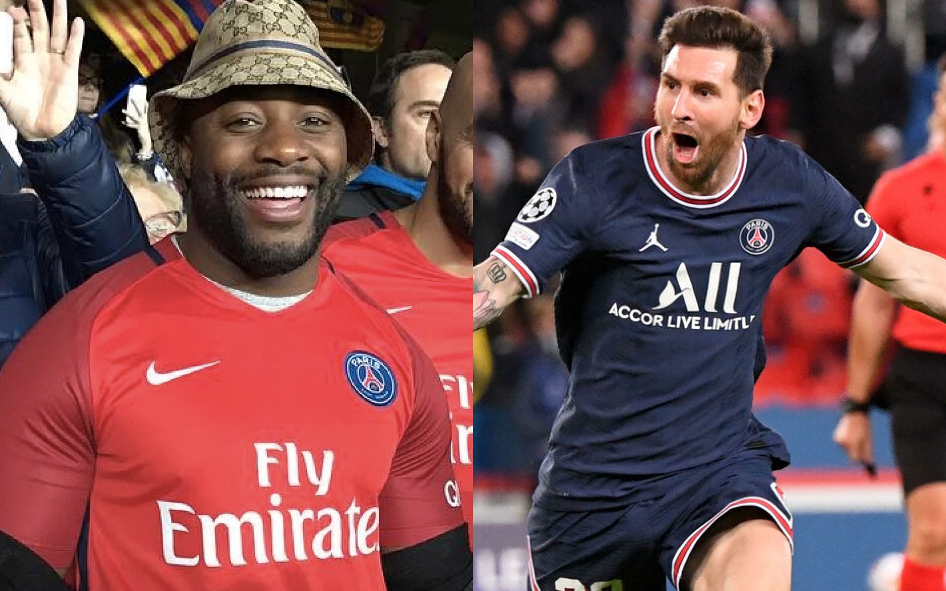 Gradur pète les plombs après le 1er but de Lionel Messi avec le PSG