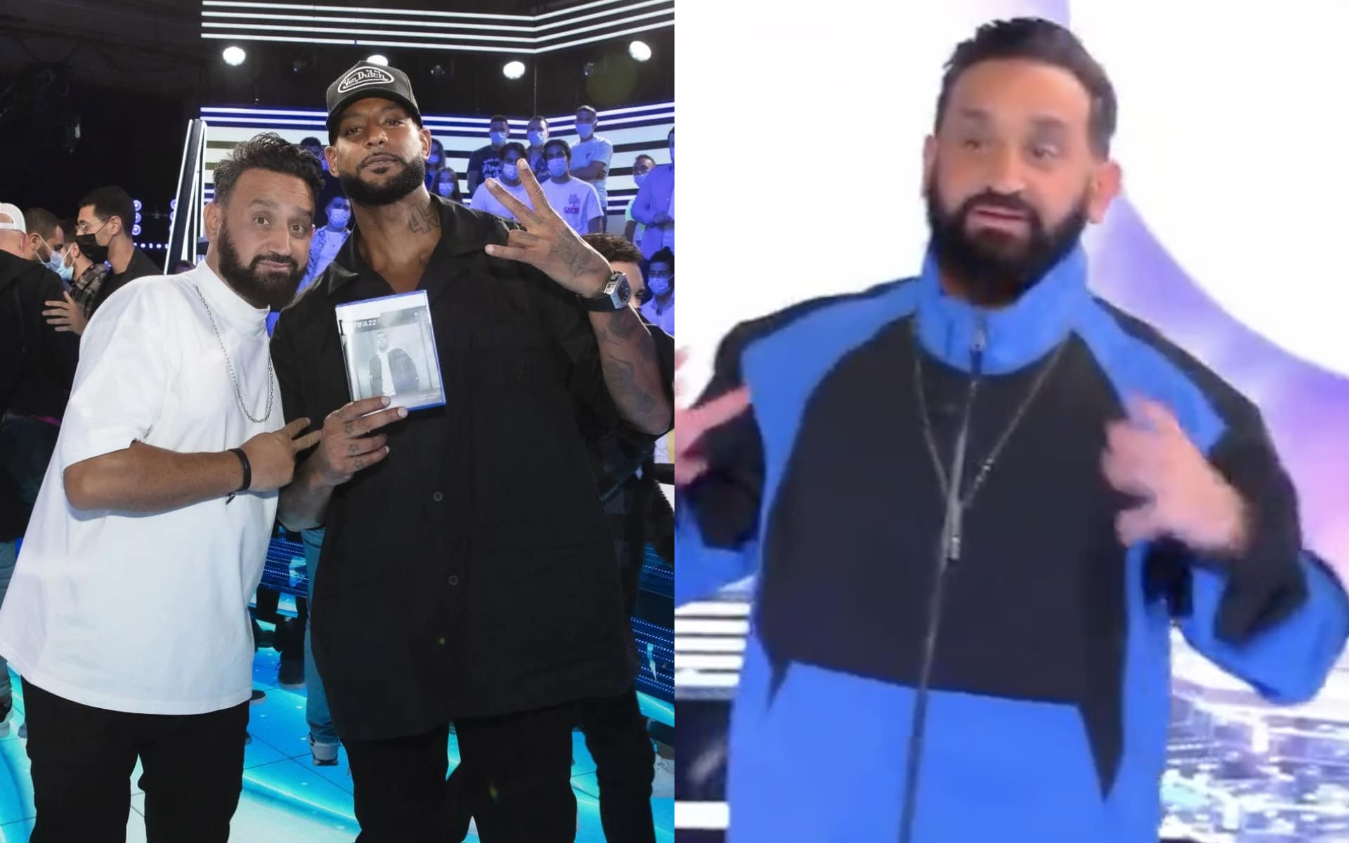 Cyril Hanouna provoque Booba en direct dans TPMP, qui lui répond