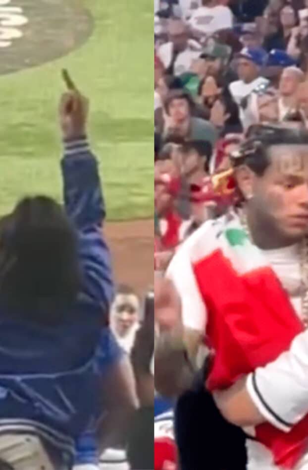 6ix9ine en état d'ébriété dans un stade : il se fait virer du match