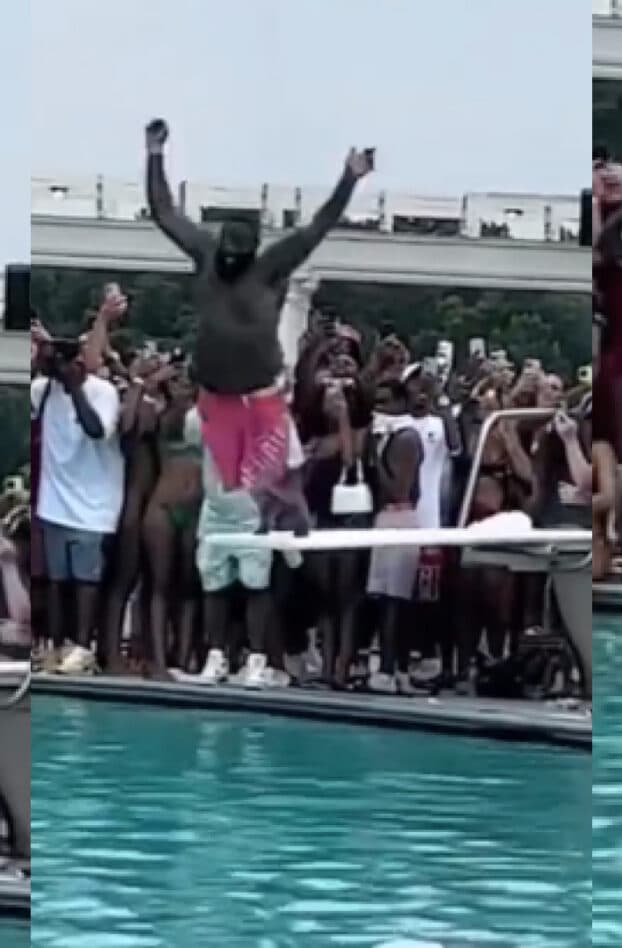 Rick Ross se loupe lors d'un plongeon en boîte de nuit