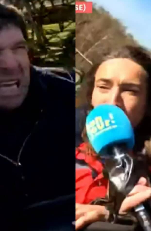 « Aidez-moi » : Un journaliste panique en direct d'une attraction au Parc Astérix