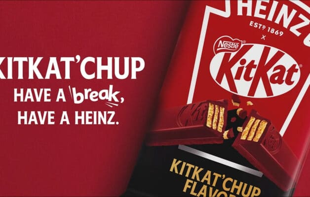 KitKatChup : Heinz et KitKat s'associent pour une barre chocolatée au... ketchup !