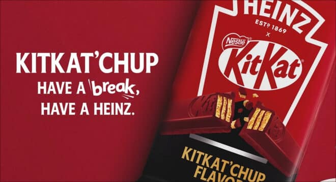 KitKatChup : Heinz et KitKat s’associent pour une barre chocolatée au… ketchup