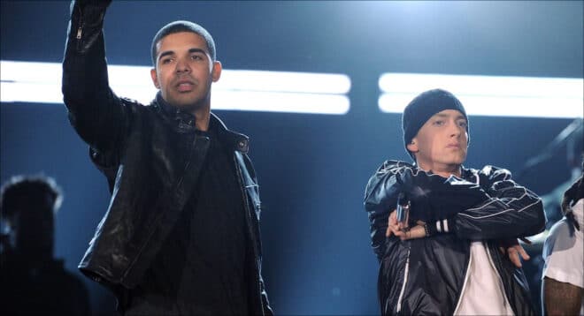 Eminem (51 ans) devient le plus grand rappeur vivant et évince Drake