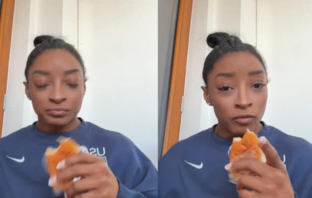 Simone Biles épinglée à cause des pains au chocolat, sa coach vient à la rescousse