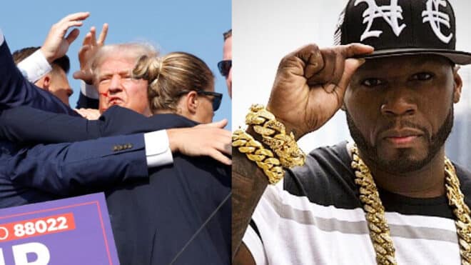 La réaction ironique de 50 Cent après l’incident lors du meeting de Donald Trump