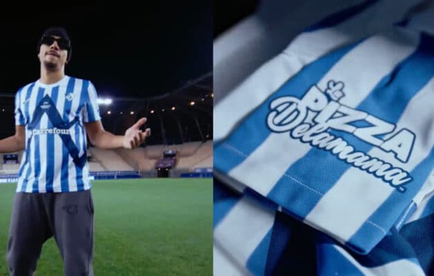 Mister V : sa marque de Pizza Delamama devient sponsor d'un club professionnel de foot
