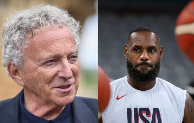 « Ces sportifs milliardaires qui... » : Lebron James taclé par Nelson Monfort après avoir évité le village olympique