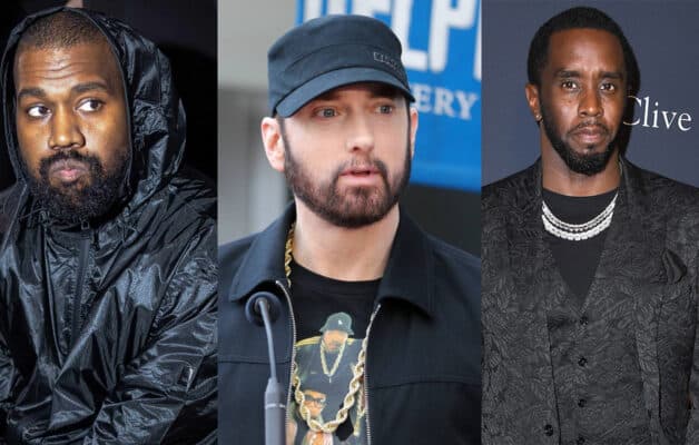 Eminem s'en prend à Kanye West et Diddy dans son nouvel album