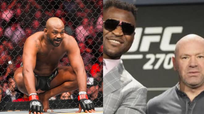 Dana White accuse Francis Ngannou d’avoir fui son combat contre Jon Jones