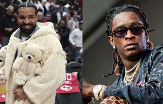 Drake apporte son soutien à Young Thug qui est toujours incarcéré