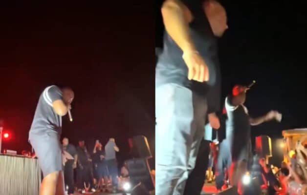 SDM se prend un verre en plein concert, il met un coup de pression au public