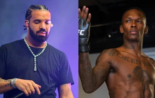 Drake perd une somme colossale après avoir parié sur Israel Adesanya