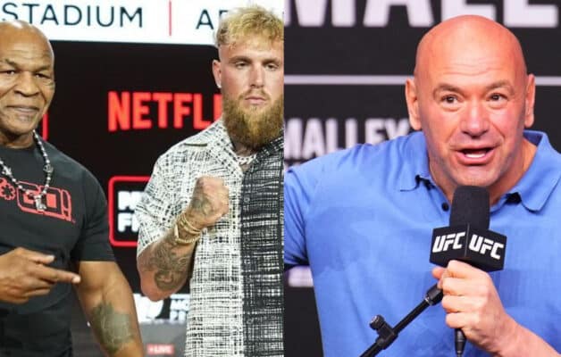 « C’est tout simplement ridicule » : Dana White cash sur le combat de Mike Tyson et Jake Paul