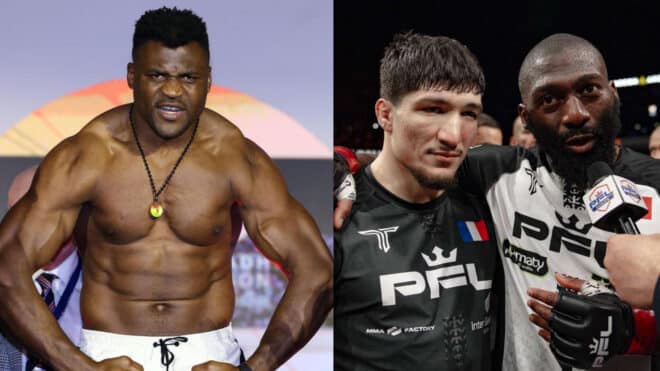 « Je ne comprends même pas… » : Francis Ngannou réagit au combat de Baki et Cédric Doumbé