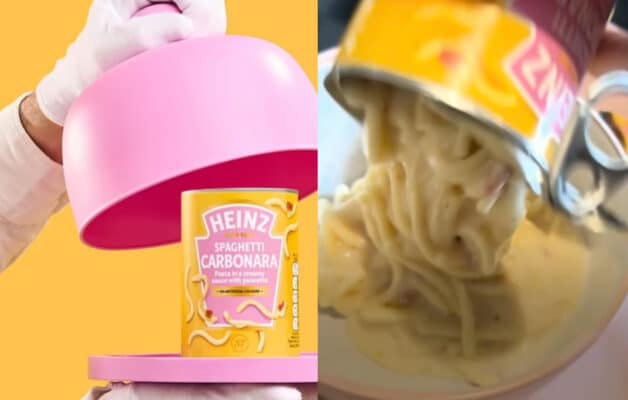 « De la nourriture pour chats » : Les pâtes carbonara de Heinz scandalise les consommateurs