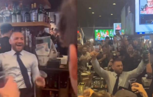 Conor McGregor affole encore les fans avec son amour pour la fiesta