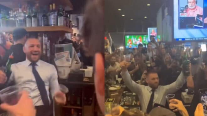 Conor McGregor affole encore les fans avec son amour pour la fiesta