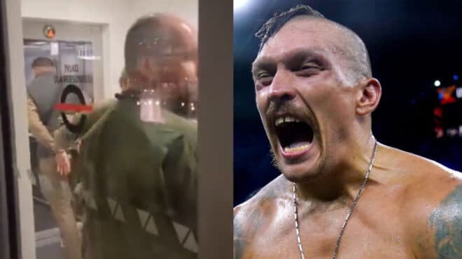 Oleksandr Usyk brise le silence après avoir été arrêté et menotté en Pologne