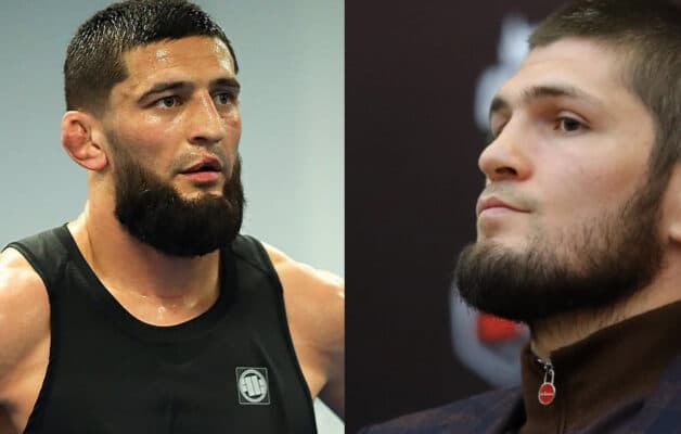 Khamzat Chimaev lassé d'être comparé à Khabib Nurmagomedov ? Il répond