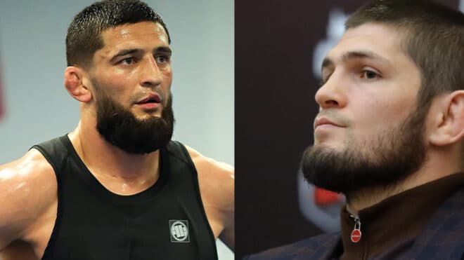 Khamzat Chimaev lassé d’être comparé à Khabib Nurmagomedov ? Il répond