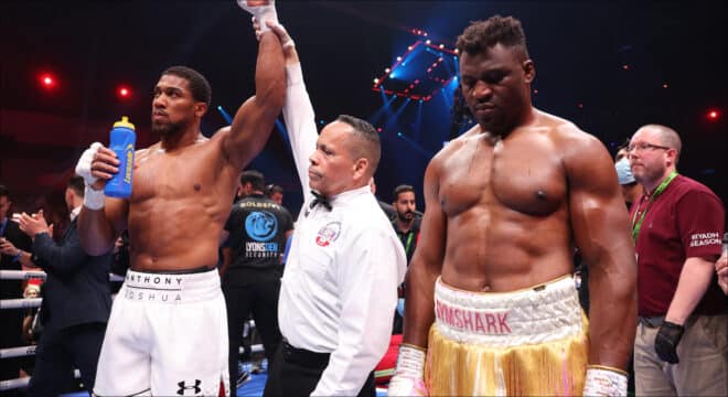 « J’étais ciblé comme… » : Francis Ngannou sous-entend que son combat contre Anthony Joshua était truqué