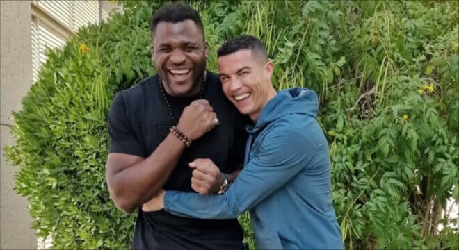 « Un homme unique » : Francis Ngannou revient sur sa rencontre avec Cristiano Ronaldo