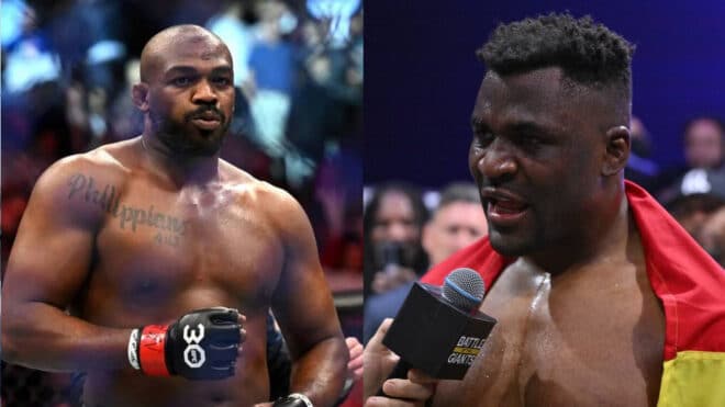 « Mon dernier combat, ce serait contre lui » : Francis Ngannou évoque un duel contre Jon Jones