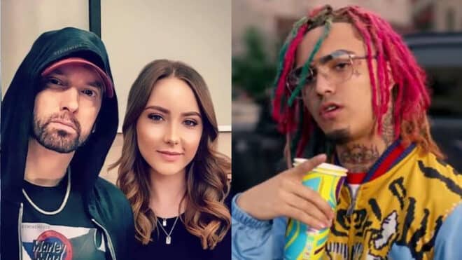 Lil Pump s’en prend à Eminem et à sa fille Hailie pour apporter son soutien à Kamala Harris