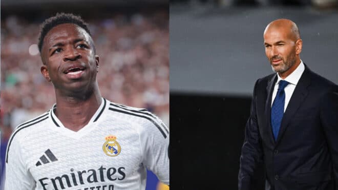 Zinédine Zidane estime que le gagnant du Ballon d’Or aurait dû être Vinicius