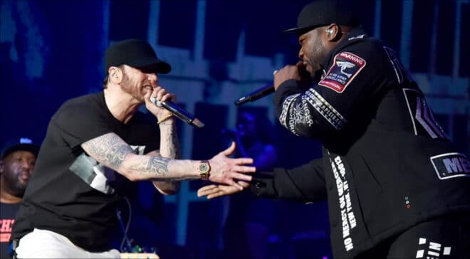 « J’ai comparé Eminem à mes grands-parents parce que… » : Les mots touchants de 50 Cent envers le rappeur