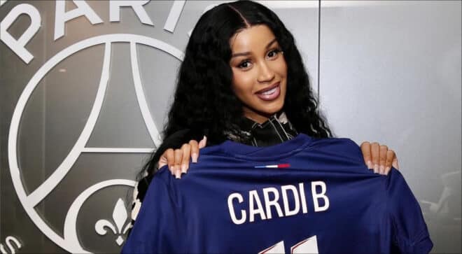 Cardi B dégoûtée de ne pas être au milieu des ultras lors d’un match du PSG