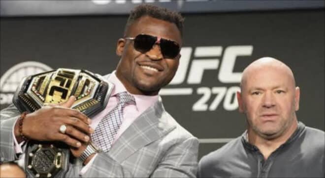 « Ce sont des foutaises » : Dana White s’en prend à Francis Ngannou sur ses revenus générés par la boxe