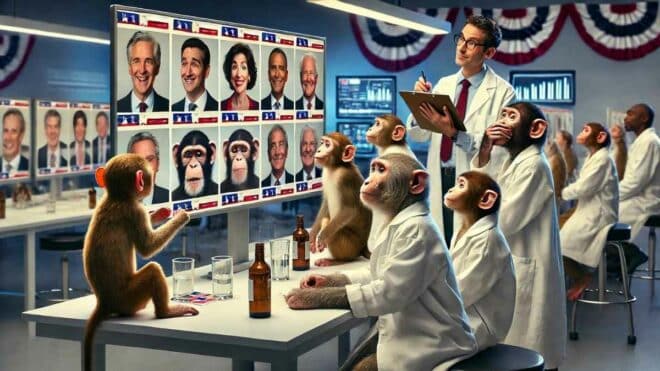 Les yeux des singes peuvent-ils prédire les résultats de l’élection présidentielle américaine ?