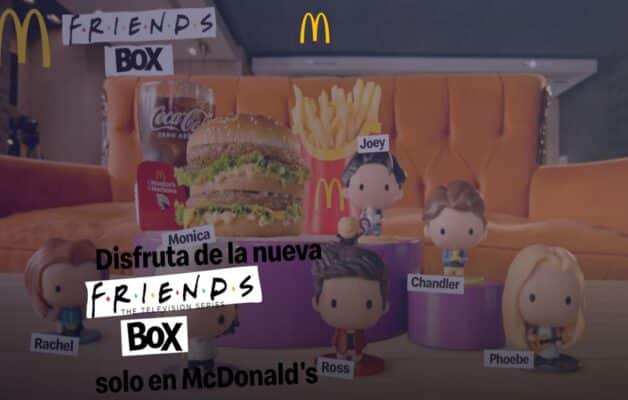 McDonald's révolutionne le HappyMcDonald's Happy Meal Friends avec une box Friends exclusive