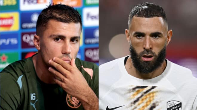 Rodri répond cash à Karim Benzema qui préférait Vinicius pour le Ballon d’Or