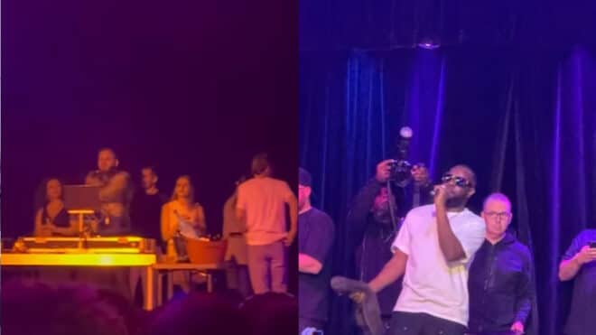 Gims en showcase : le DJ fait une énorme bourde et l’accueille sur Dolce Camara