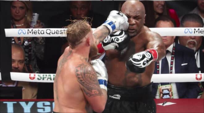 Mike Tyson vs Jake Paul : l’incroyable somme d’argent empochée par les deux boxeurs