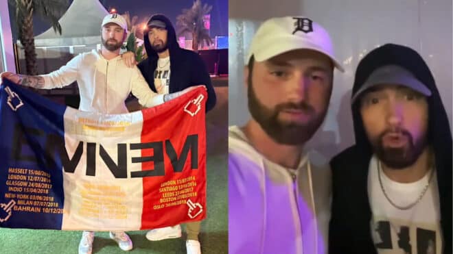 Après quinze ans à le suivre à travers le monde, ce fan français rencontre enfin Eminem