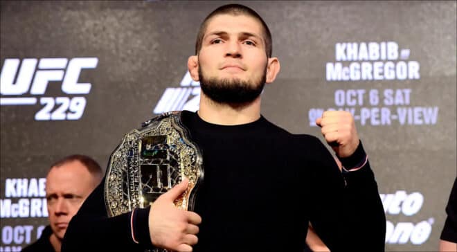 Khabib Nurmagomedov explique pourquoi il ne veut pas que ses enfants fassent du MMA