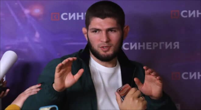 UFC 311 : Khabib Nurmagomedov stressé avant son grand retour